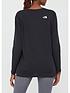  image of the-north-face-standard-long-sleeve-t-shirtnbsp-black