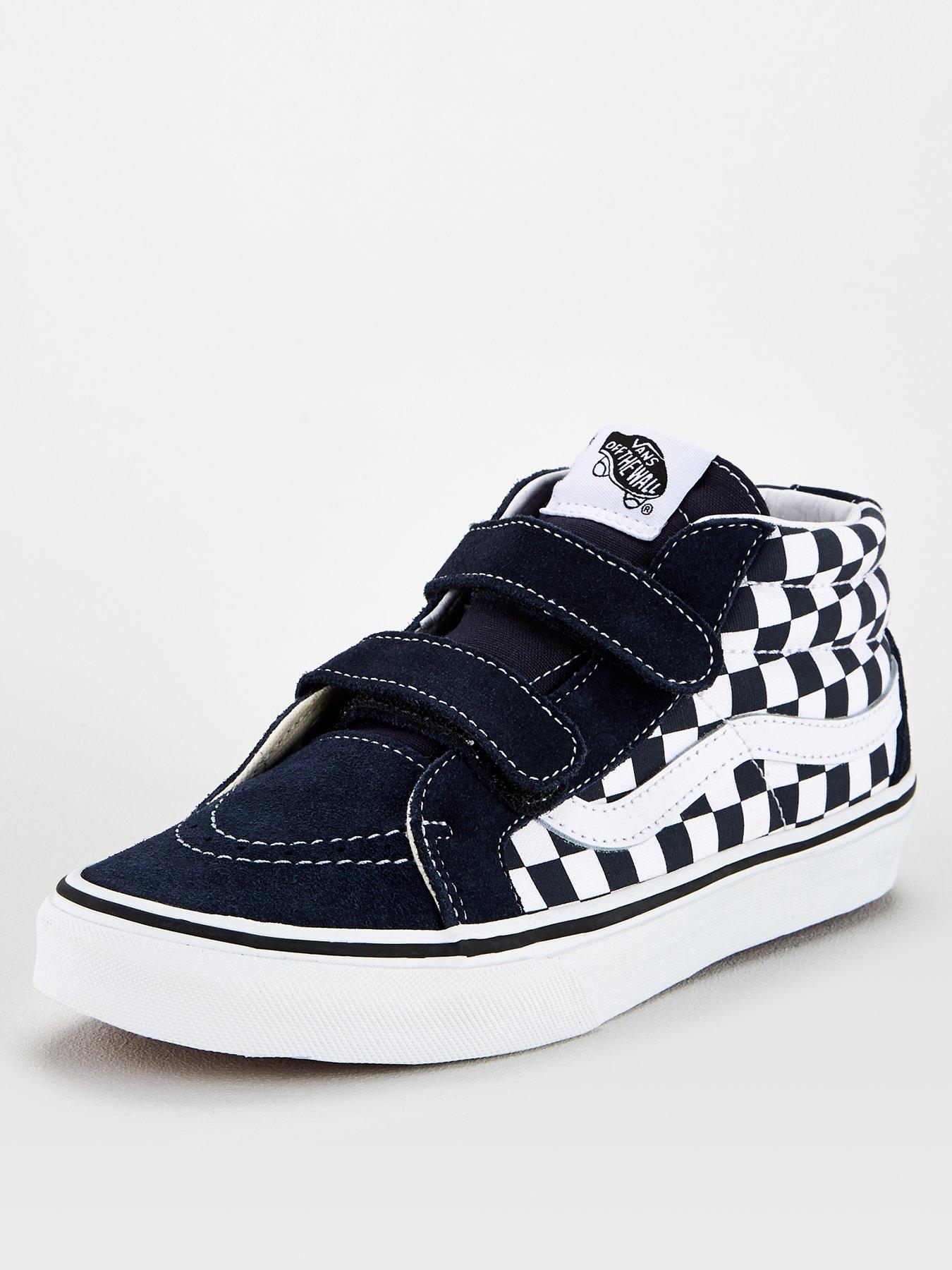 junior checkerboard vans