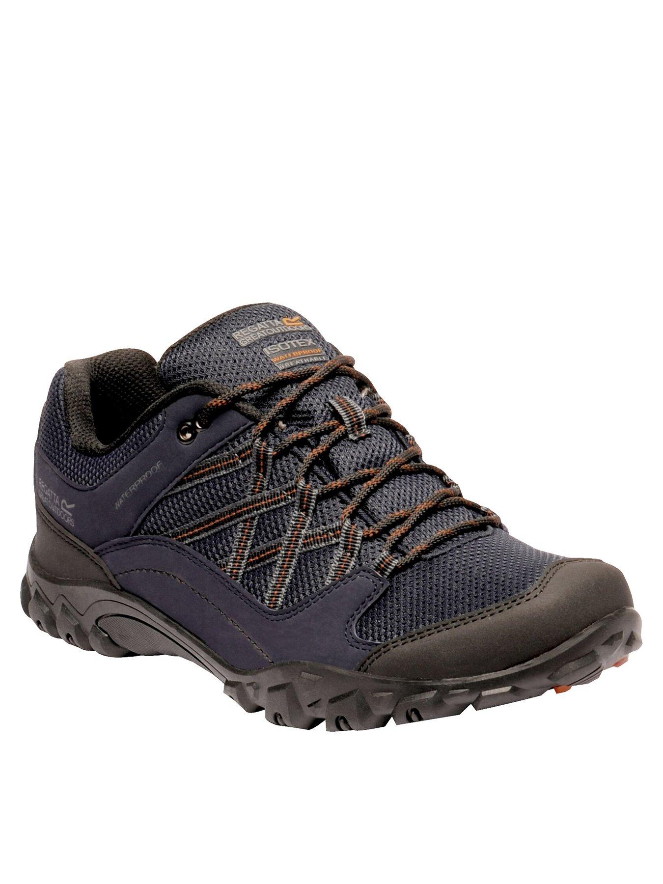 Image 2 of 2 of Regatta Mens Edgepoint Waterproof Walking Shoe -navy
