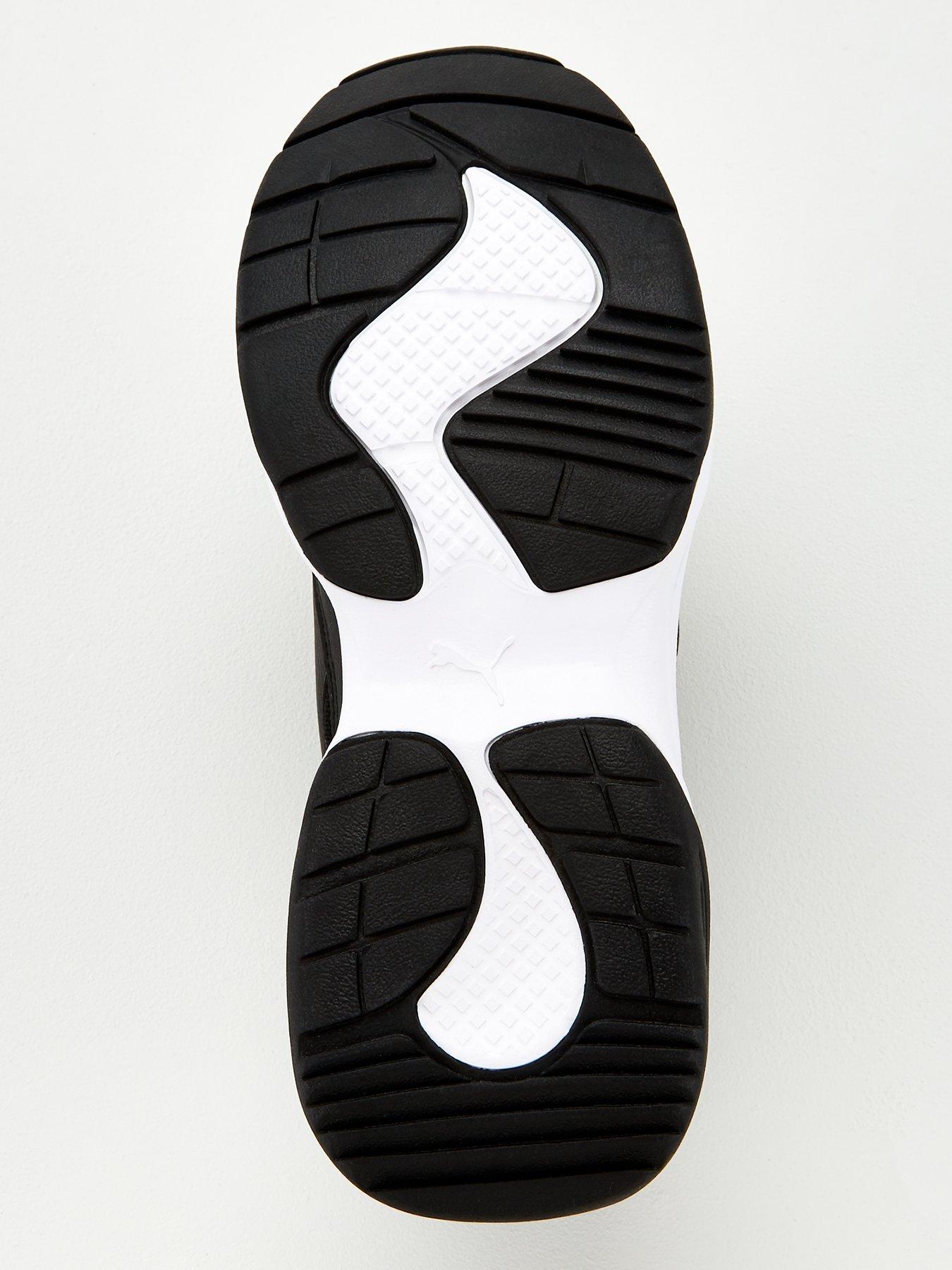 puma cilia chunky trainers black