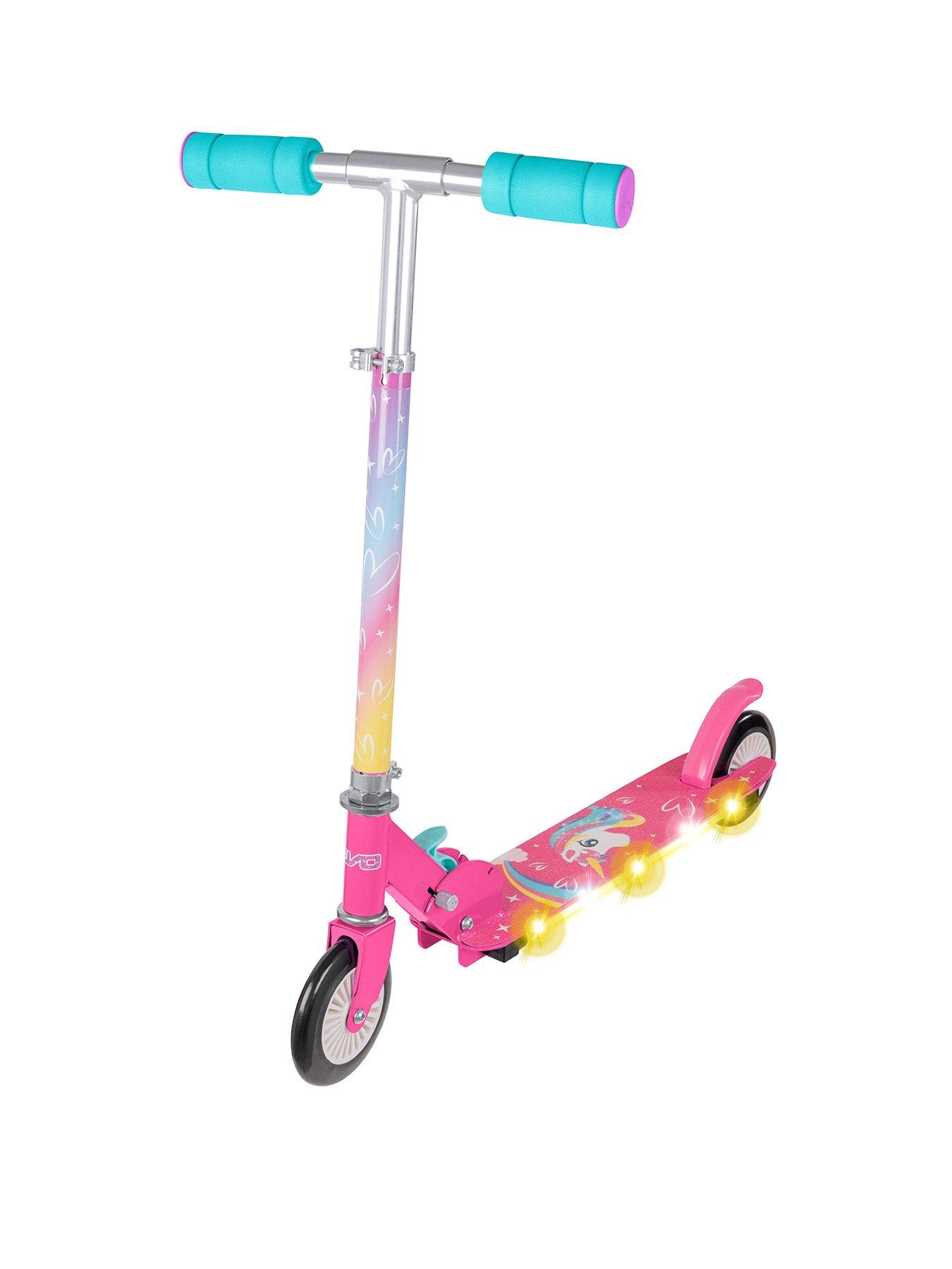 pink unicorn scooter