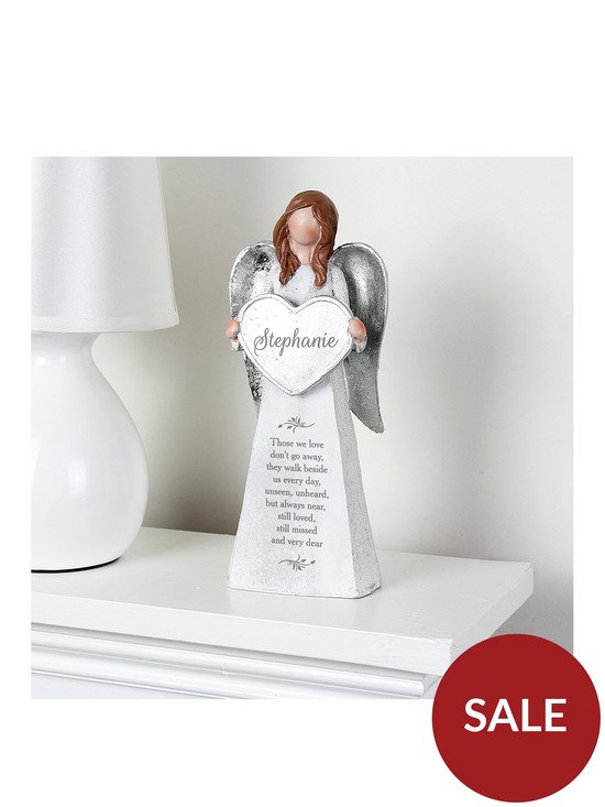 front image of the-personalised-memento-company-personalised-memorial-angel-figurine