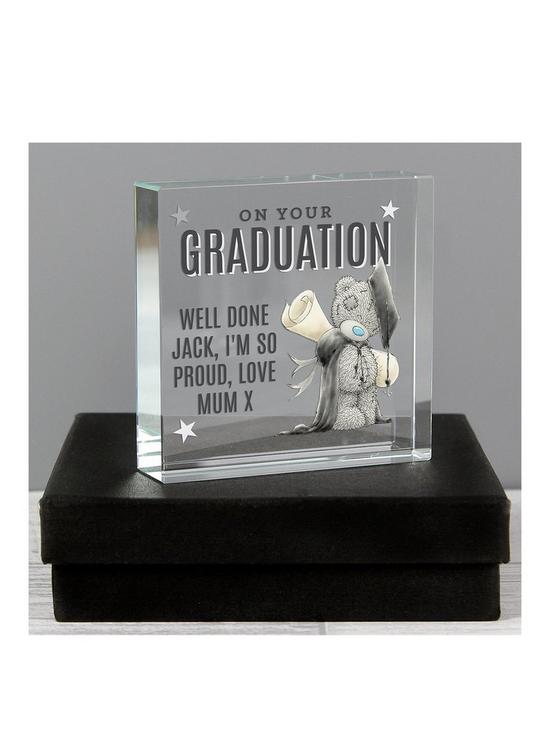 front image of the-personalised-memento-company-personalised-me-to-you-graduation-crystal-token