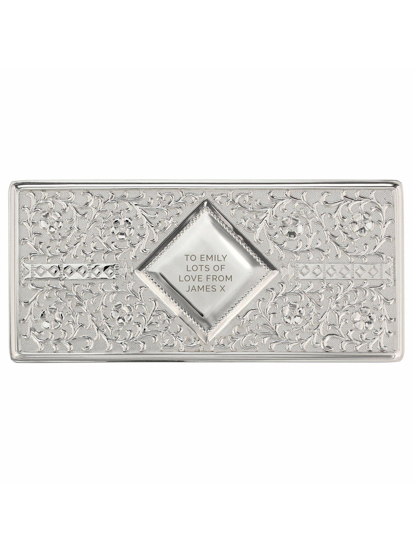 Image 2 of 3 of The Personalised Memento Company Bespoke Antique Jewellery Box