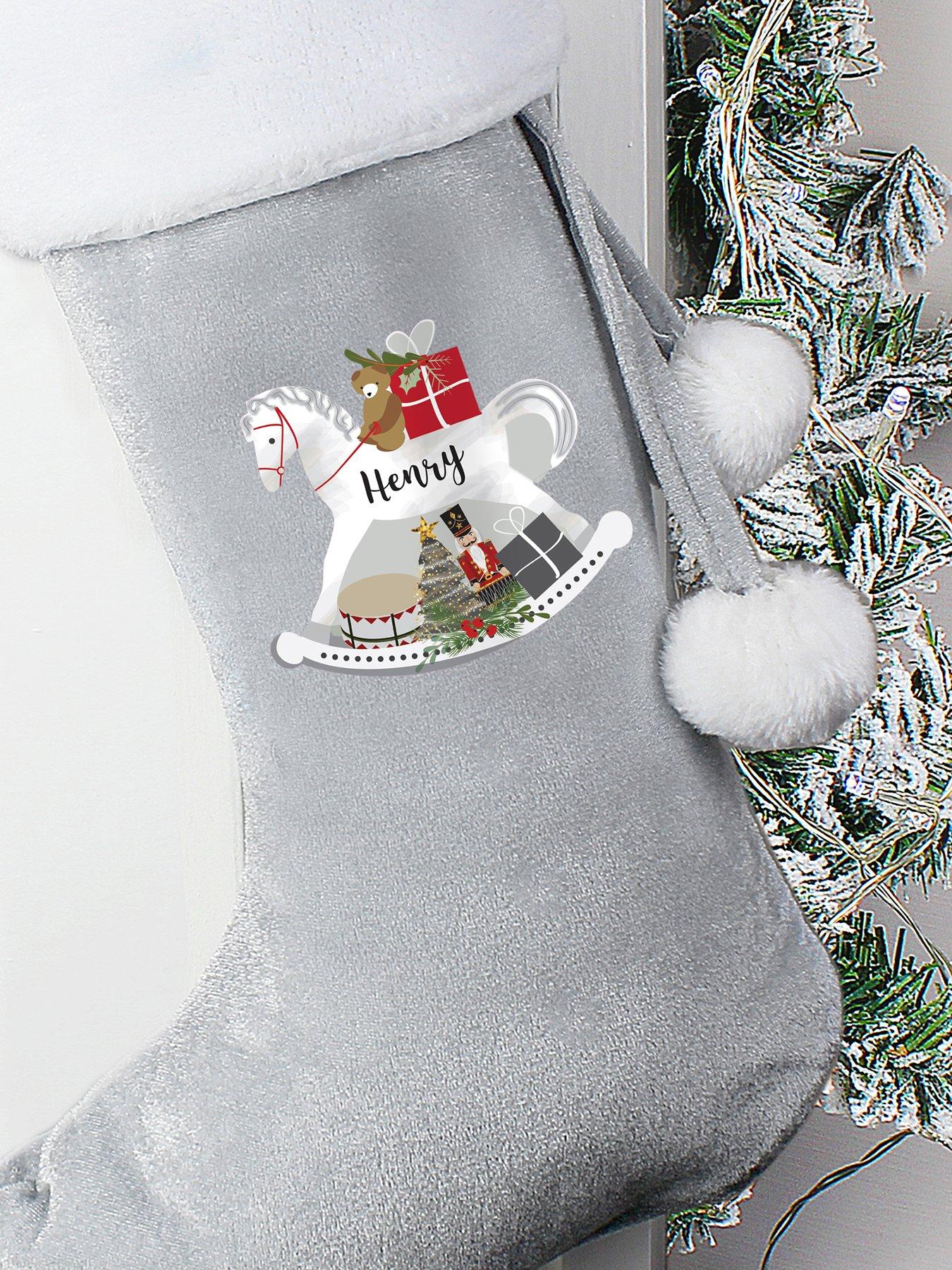 Image 3 of 3 of Personalised Rocking Horse Stocking
