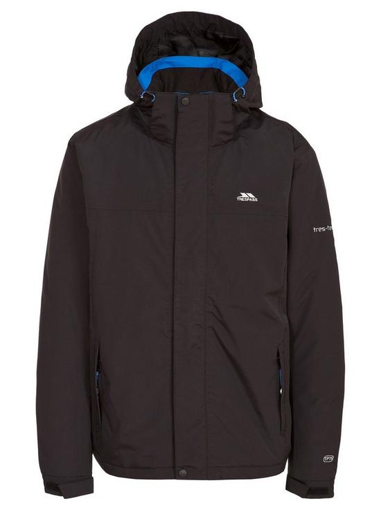 front image of trespass-donelly-jacket-blacknbsp