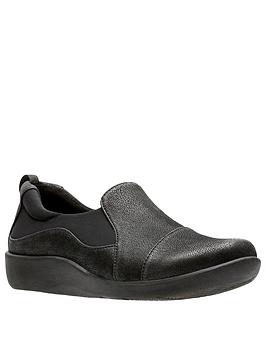 clarks-sillian-paz-flat-shoe-black