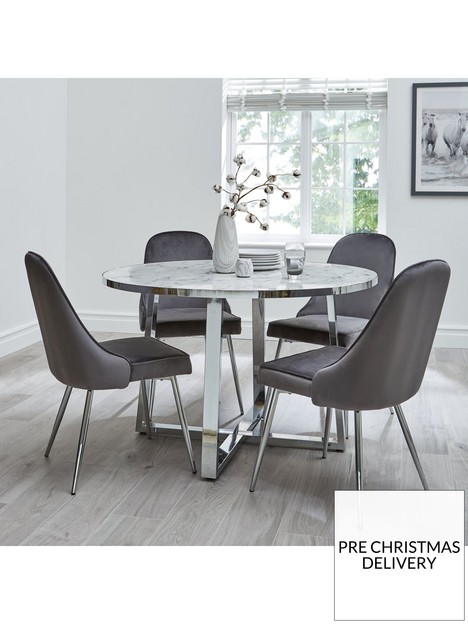 ivy-marble-effect-circle-dining-table-with-4-chairs