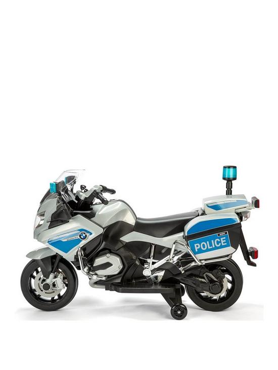 stillFront image of xootz-bmw-12v-police-electric-ride-on-motorbike