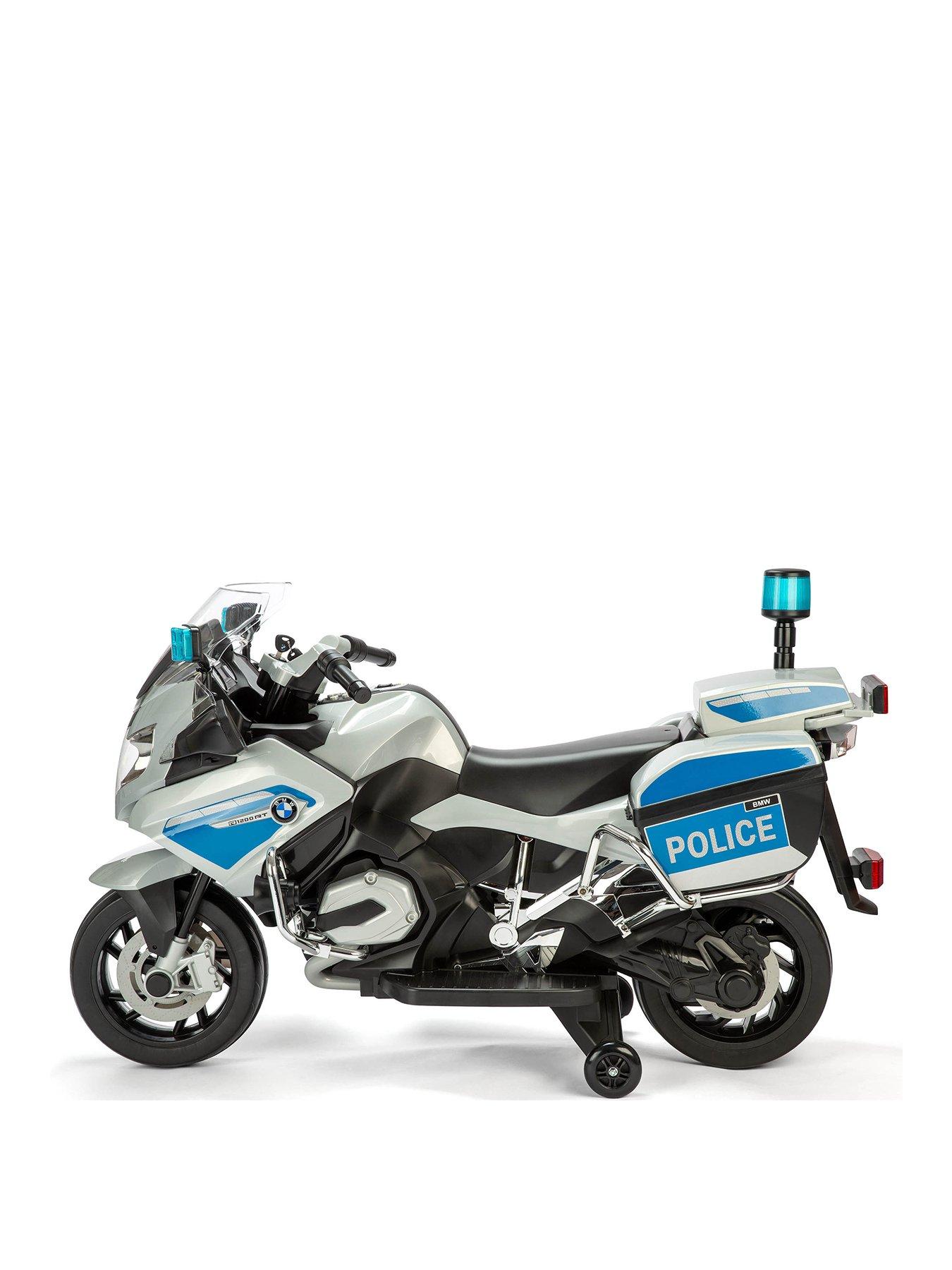 XOOTZ BMW 12v Police Electric Ride On Motorbike littlewoods