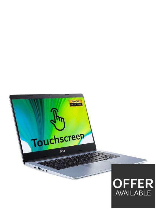 front image of acer-chromebook-314-laptopnbsptouch-cb314-1ht-14-inch-full-hdnbspintel-celeronnbsp4gb-ram-64gb-hard-drive