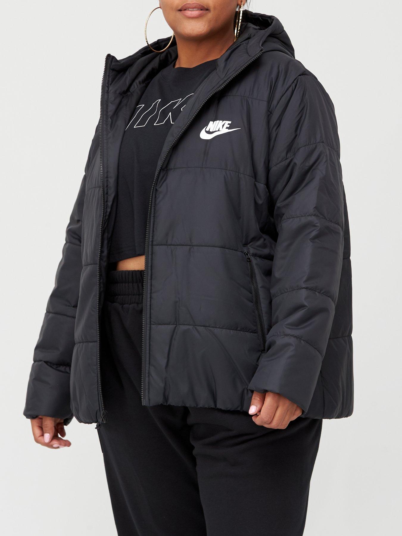 Nike NSW Padded Jacket (Curve) - Black 