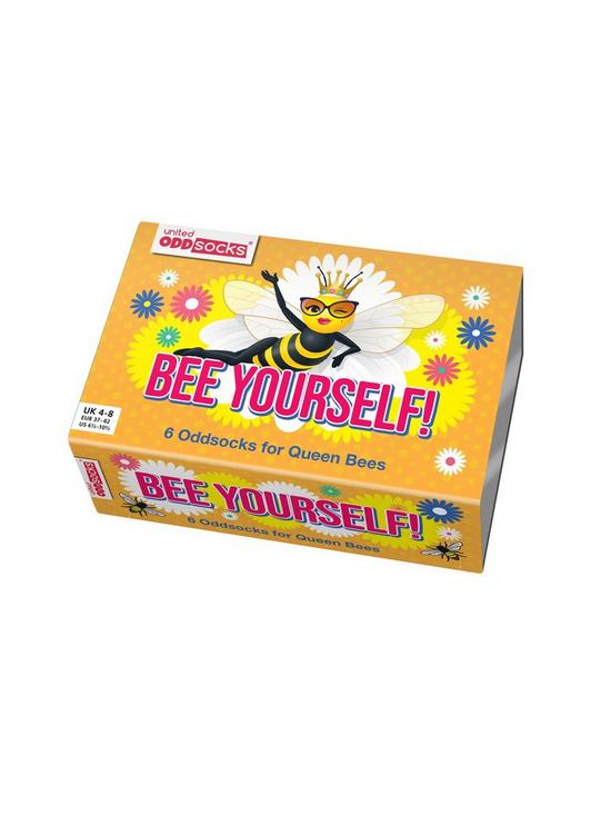 back image of united-oddsocks-bee-yourself