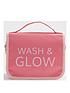 image of wash-amp-glow-travel-wash-bag