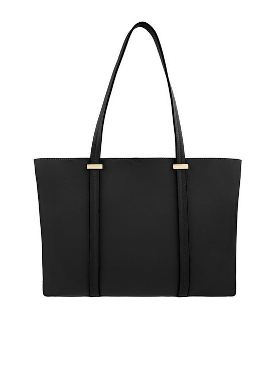 front image of accessorize-ali-tote-bag-black