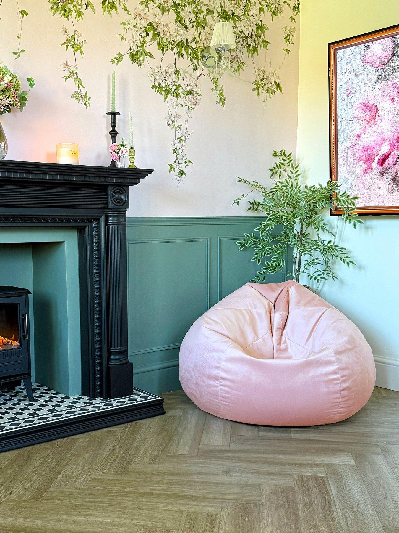 undefined Slouchbag Velvet Beanbag