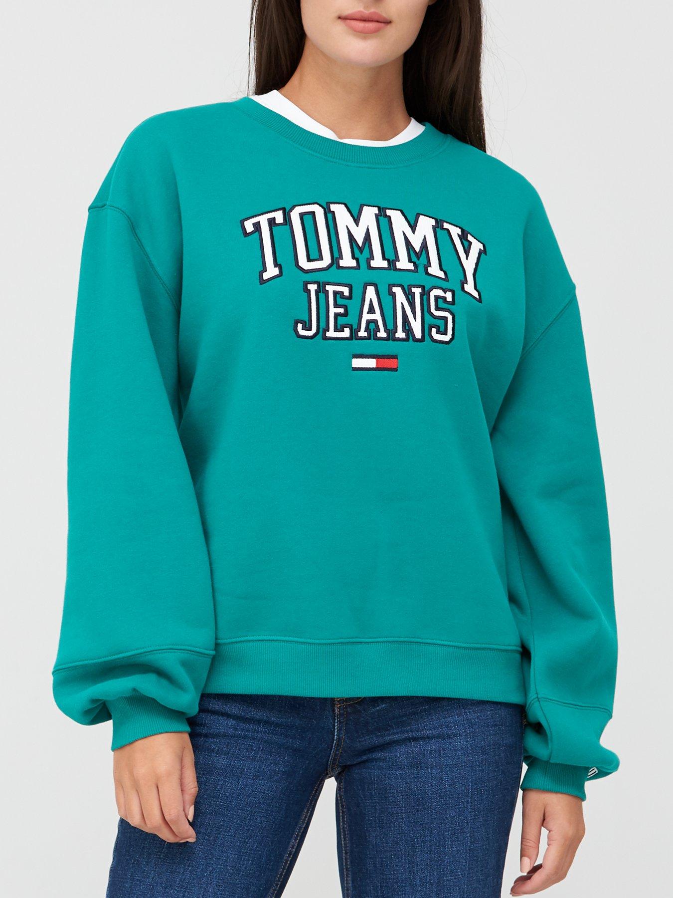 tommy jeans sweatshirt green