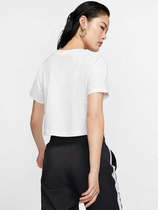 stillFront image of nike-nswnbspsportswear-swoosh-top-white