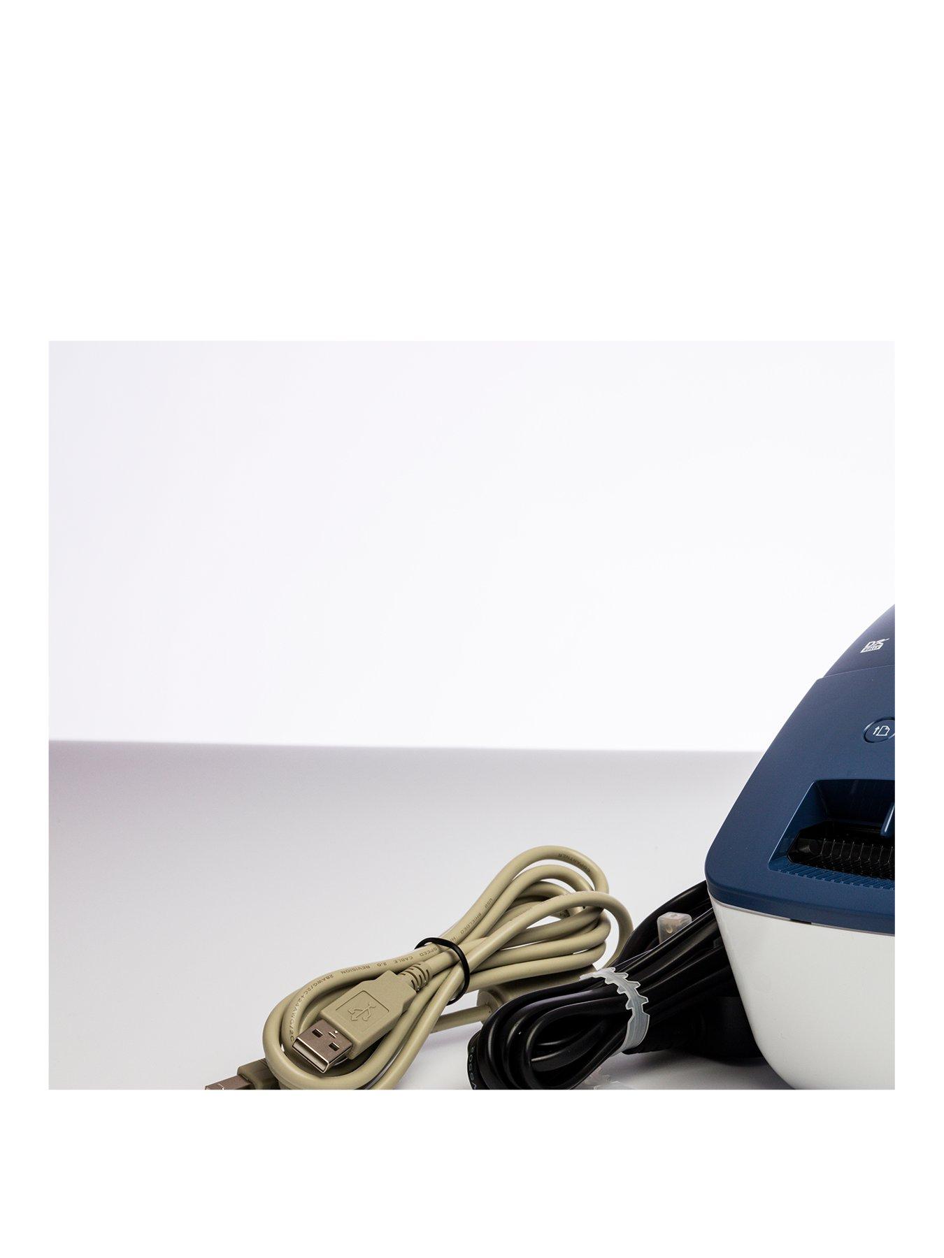 stillFront image of brother-ql-600b-postage-and-address-label-printer