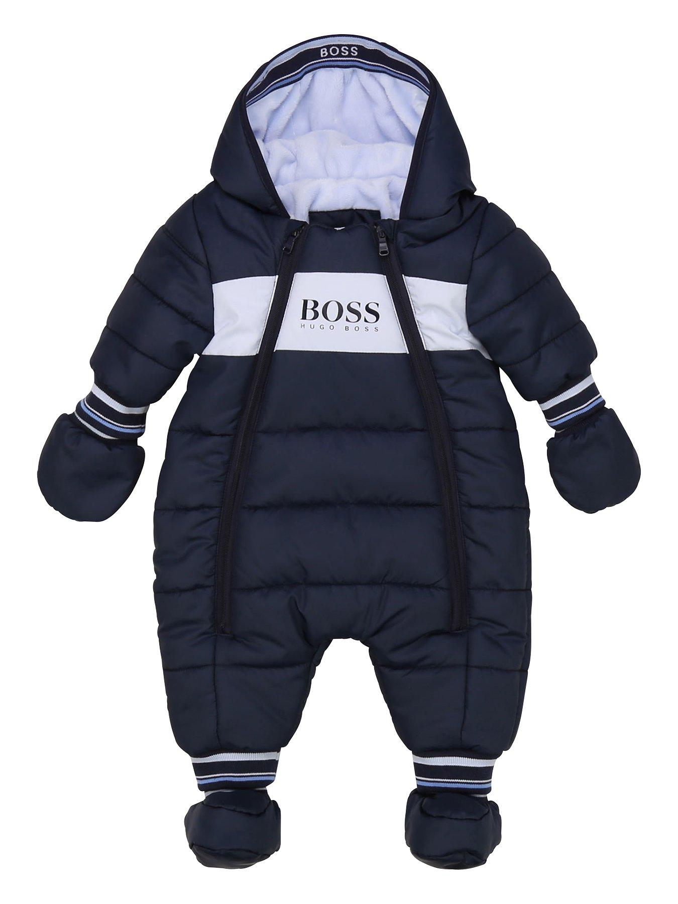 BOSS Baby Boys Padded Snowsuit with 