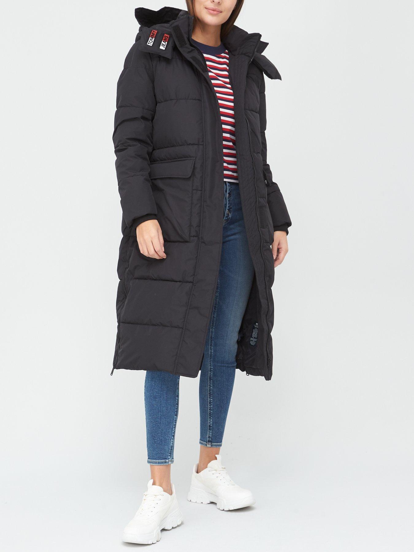 modern hooded coat tommy hilfiger