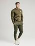  image of sik-silk-muscle-fit-jogger-khaki