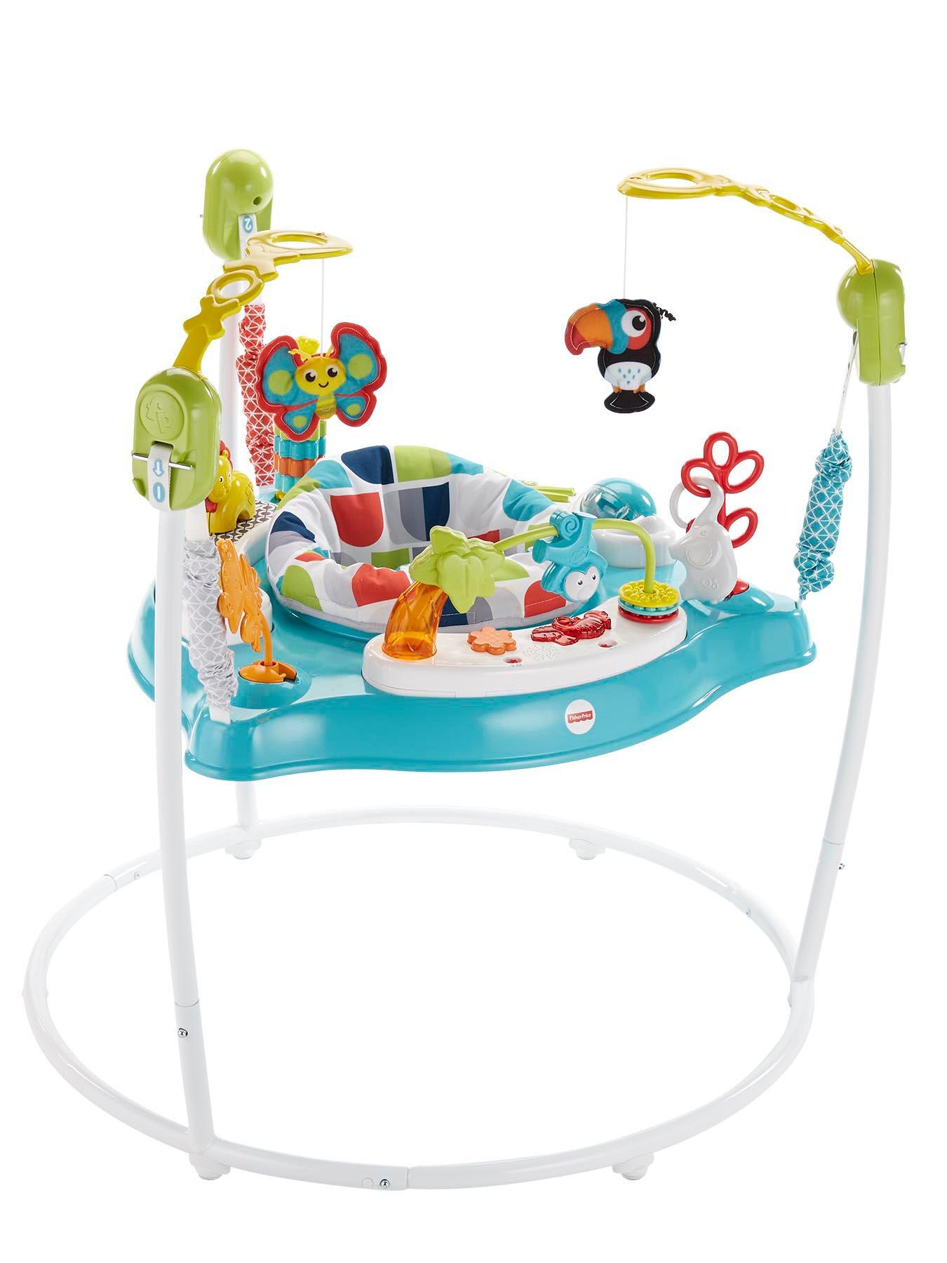 Fisher-Price Colour Climbers Jumperoo Baby Bouncer Littlewoods