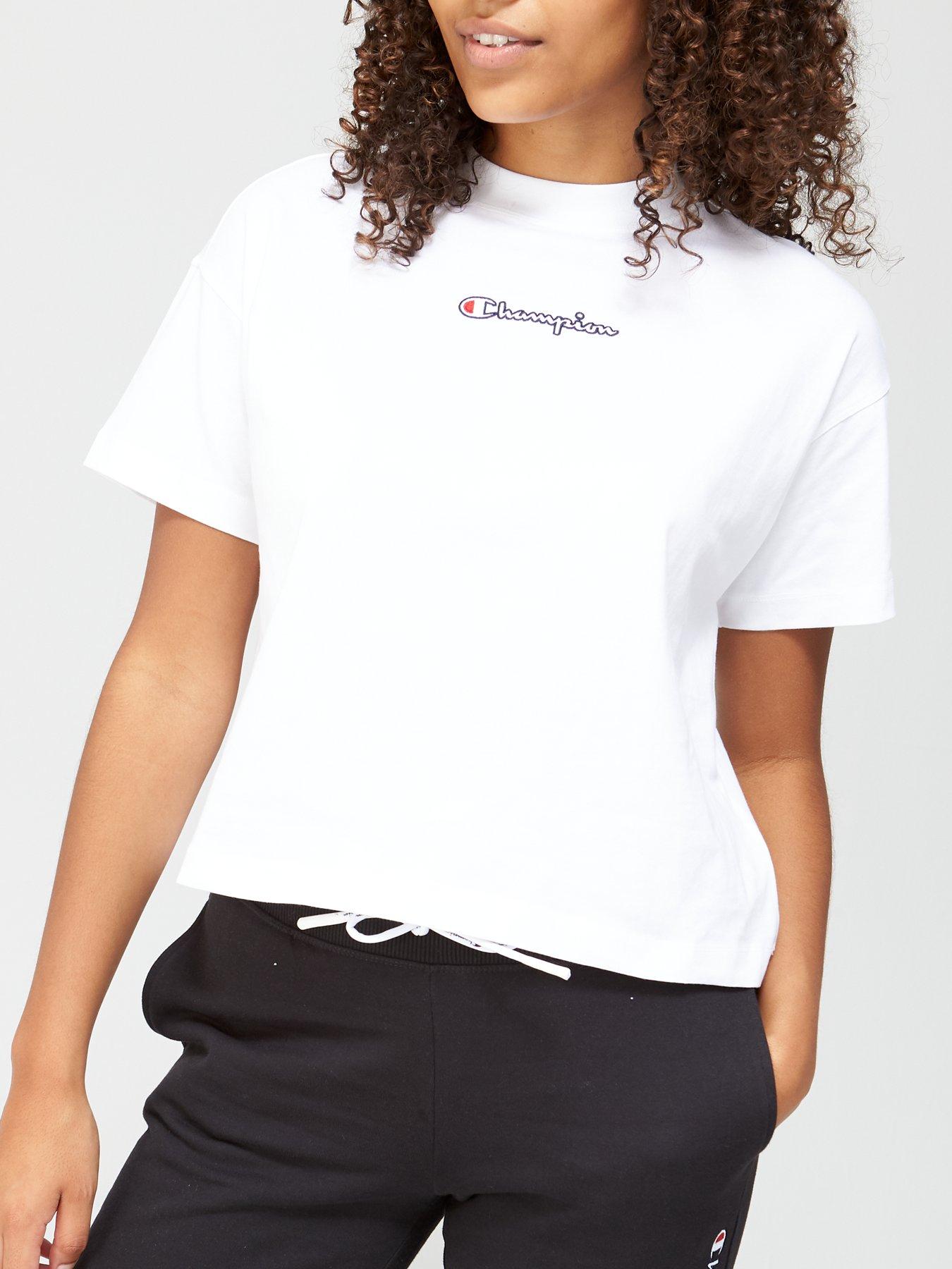 champion top white