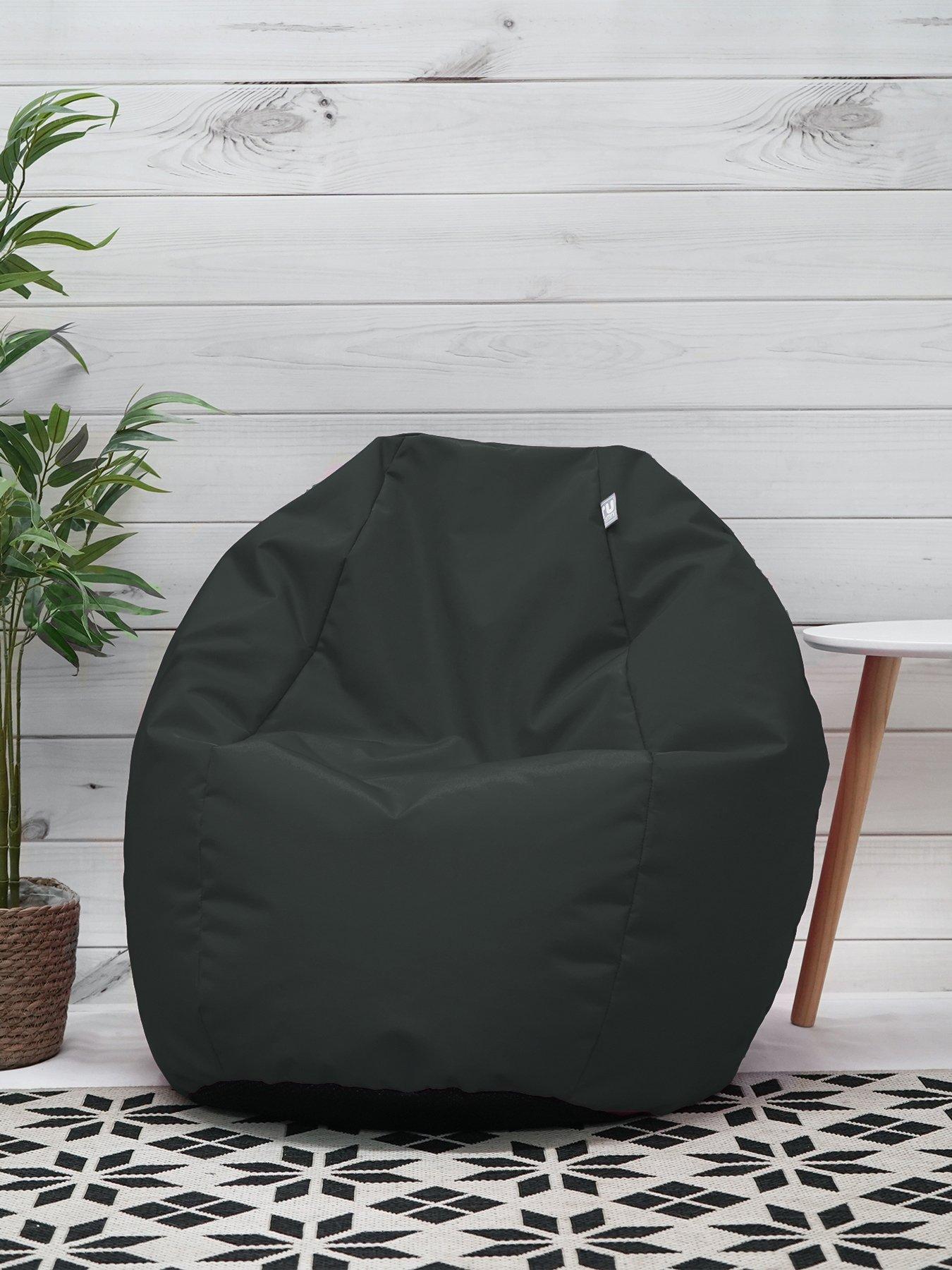 Image 2 of 5 of rucomfy Kids Classic Indoor/Outdoor Beanbag in Grey