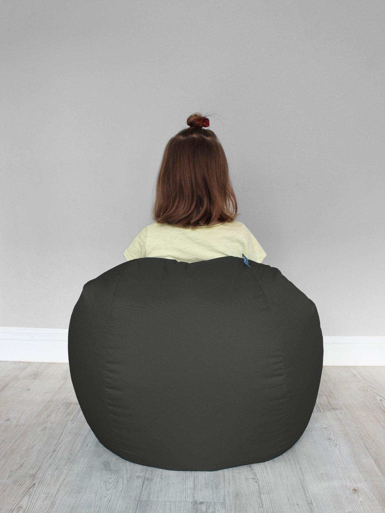 Image 3 of 5 of rucomfy Kids Classic Indoor/Outdoor Beanbag in Grey