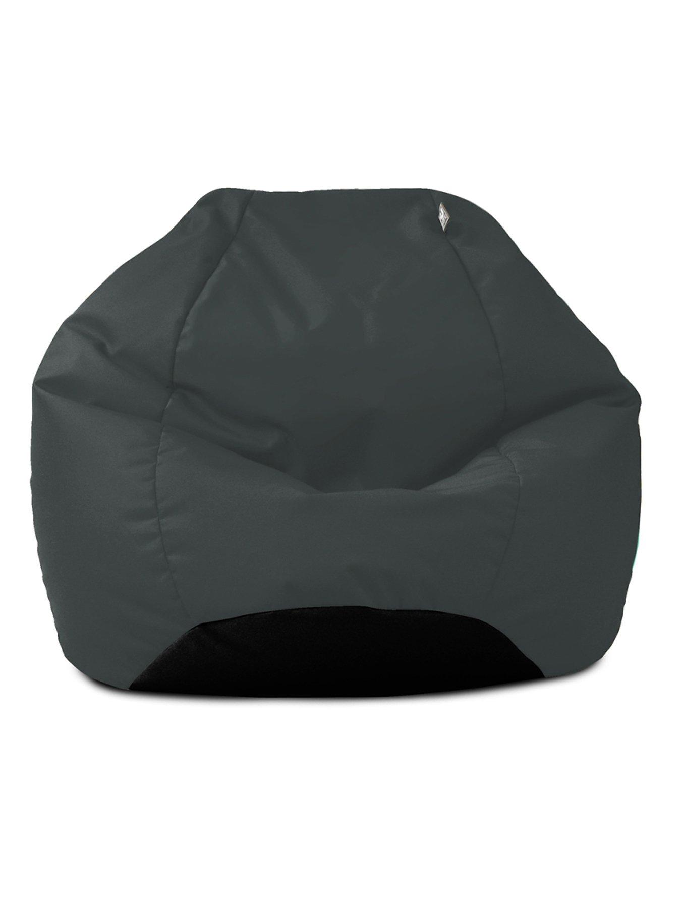 Image 4 of 5 of rucomfy Kids Classic Indoor/Outdoor Beanbag in Grey