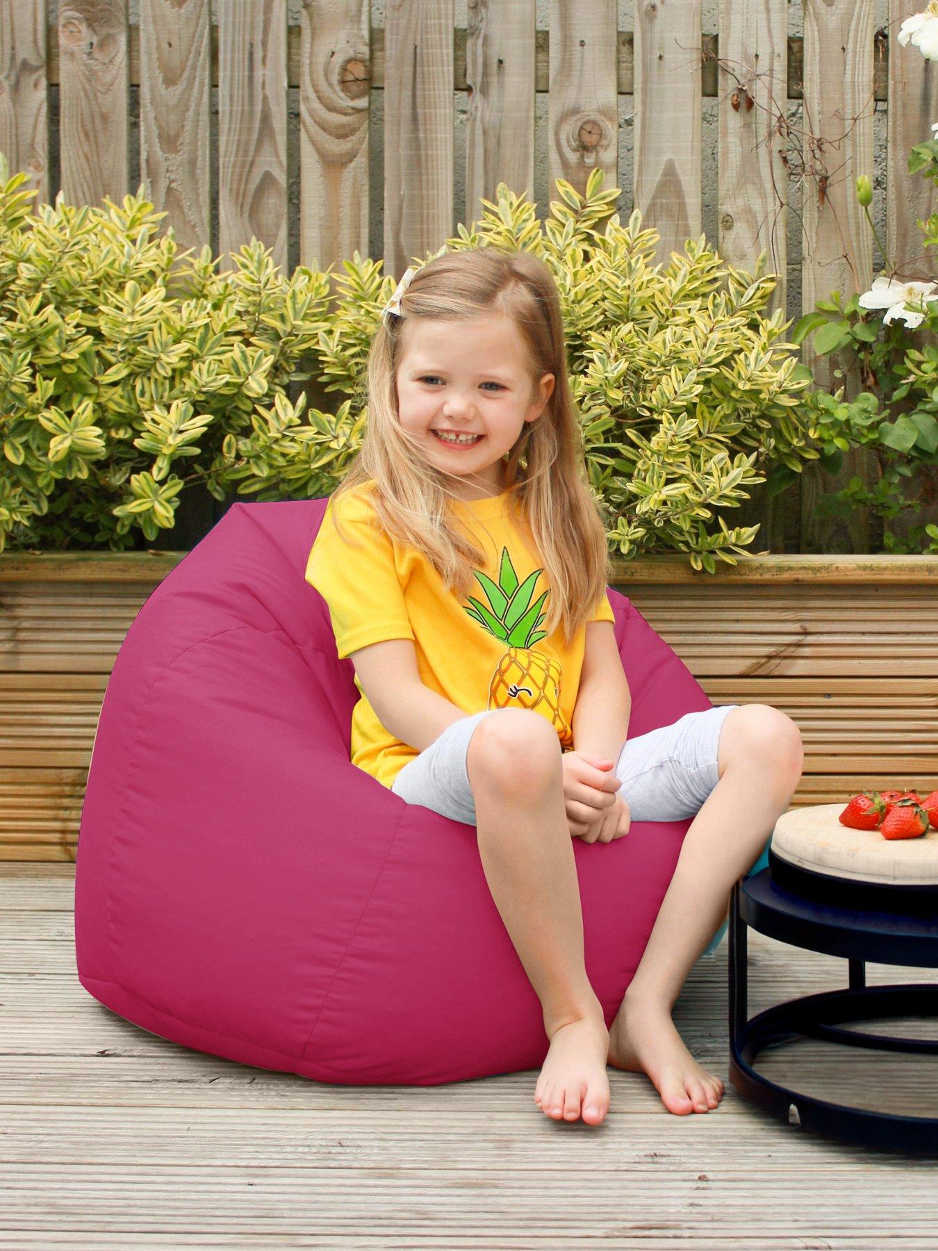  image of rucomfy-kids-classic-indooroutdoor-beanbag--nbsppink