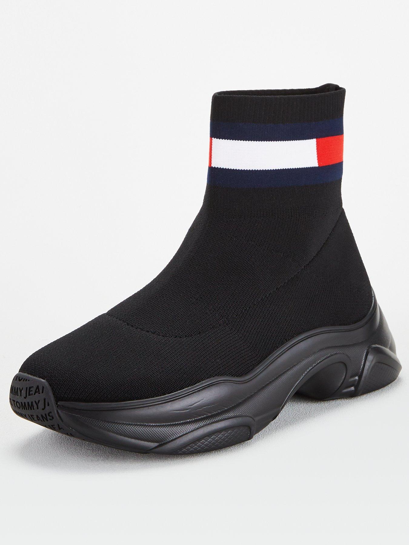 tommy sock boots