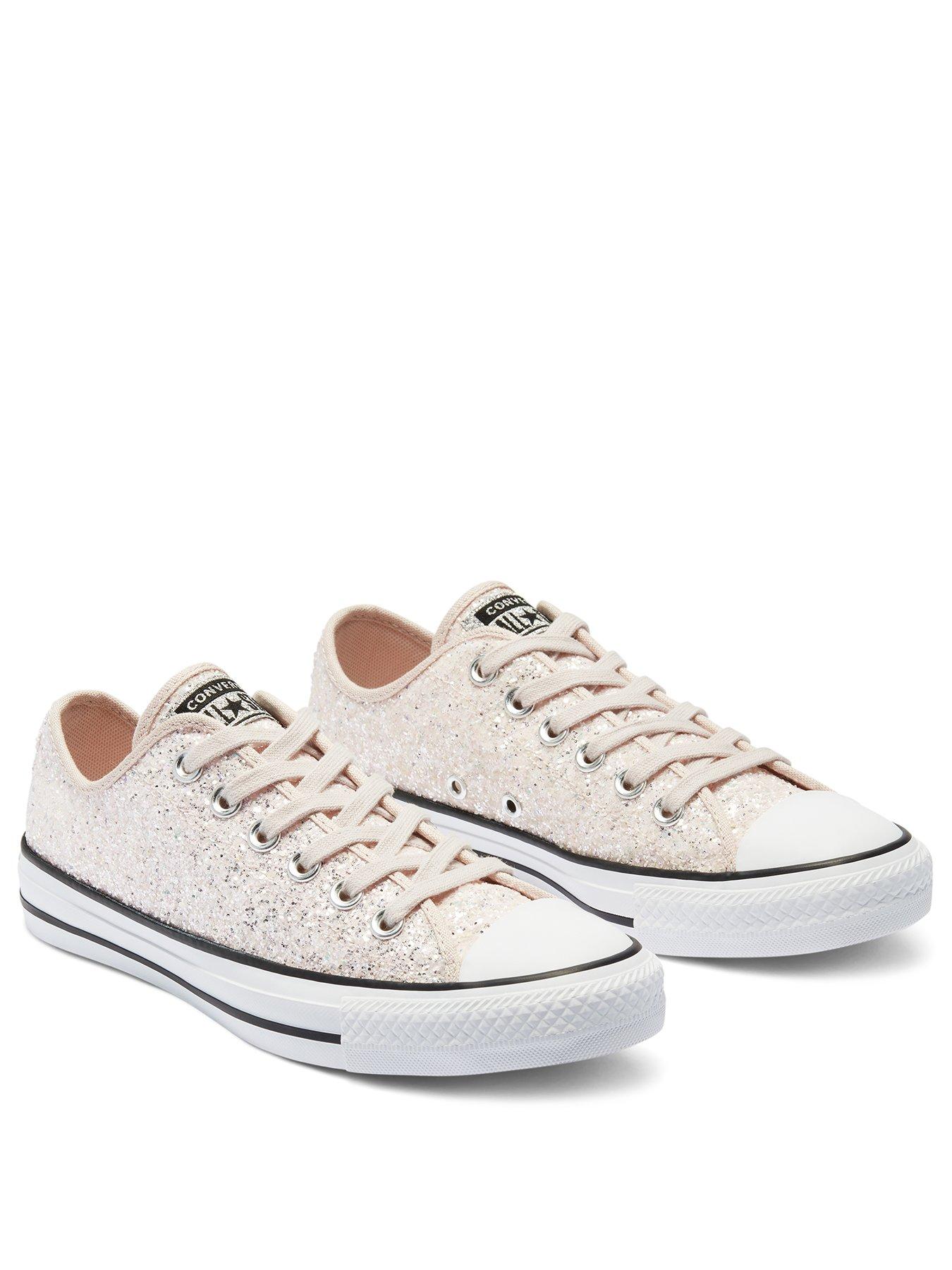 converse all star ox glitter