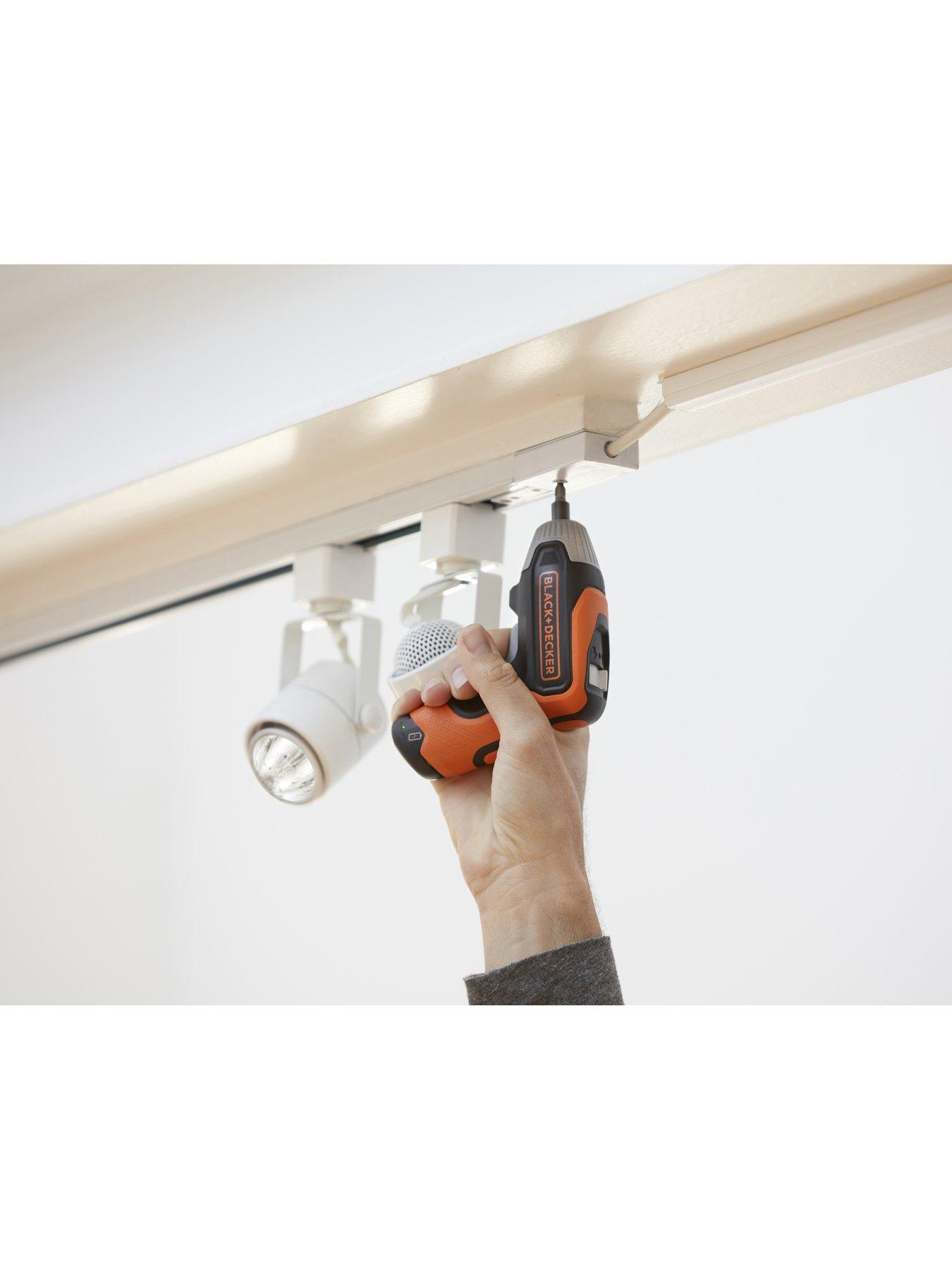  image of black-decker-36v-fast-charge-screwdriver-with-usb-bcf611ck-gb