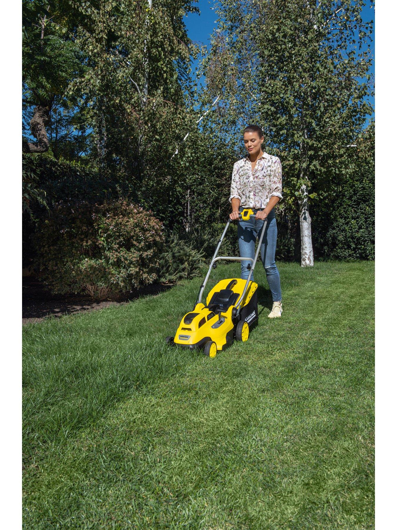 Karcher 33cm deals cordless lawnmower