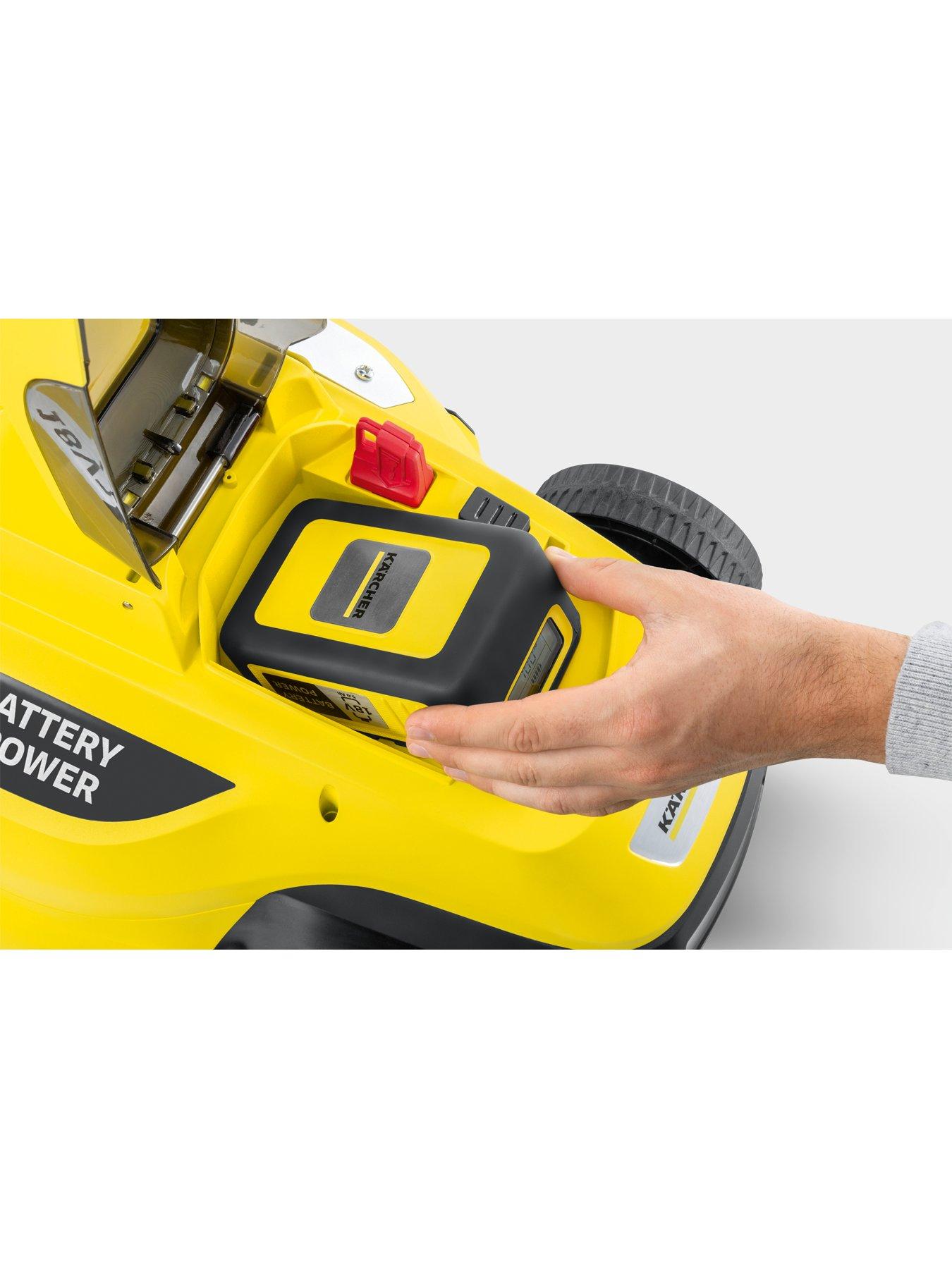  image of karcher-lmo-18-36-cordless-lawn-mower-battery-set