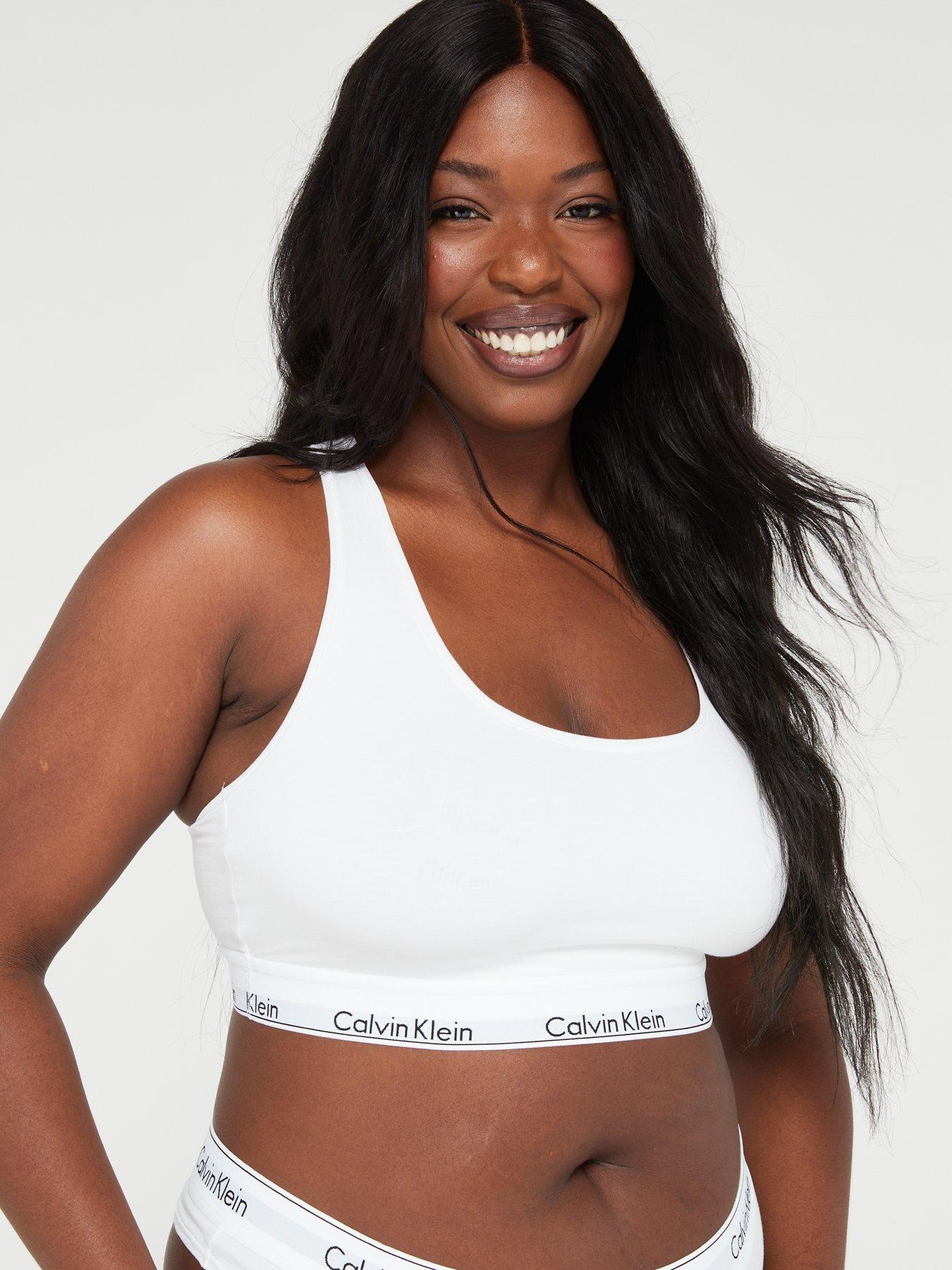 New Look White Ribbed Seamless Crop Top Bralette