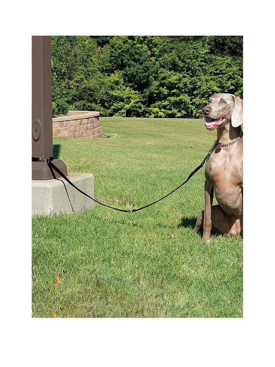 front image of rosewood-multi-function-nylon-dog-lead