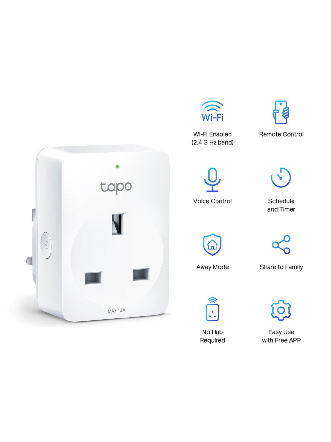 image of tp-link-tapo-p100-smart-socket-4-pack