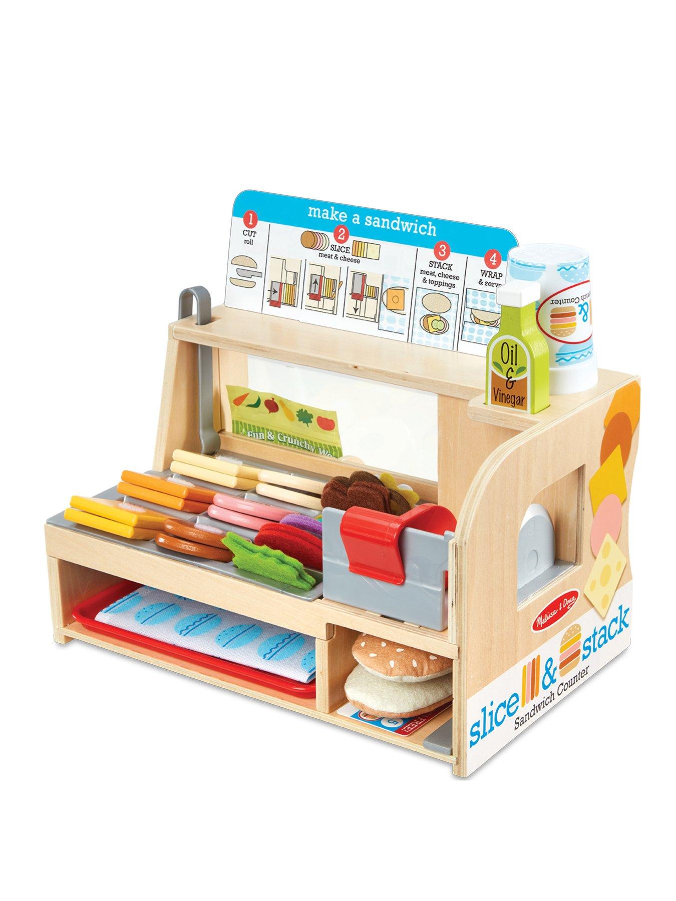  image of melissa-doug-wooden-slice-stack-sandwich-counter