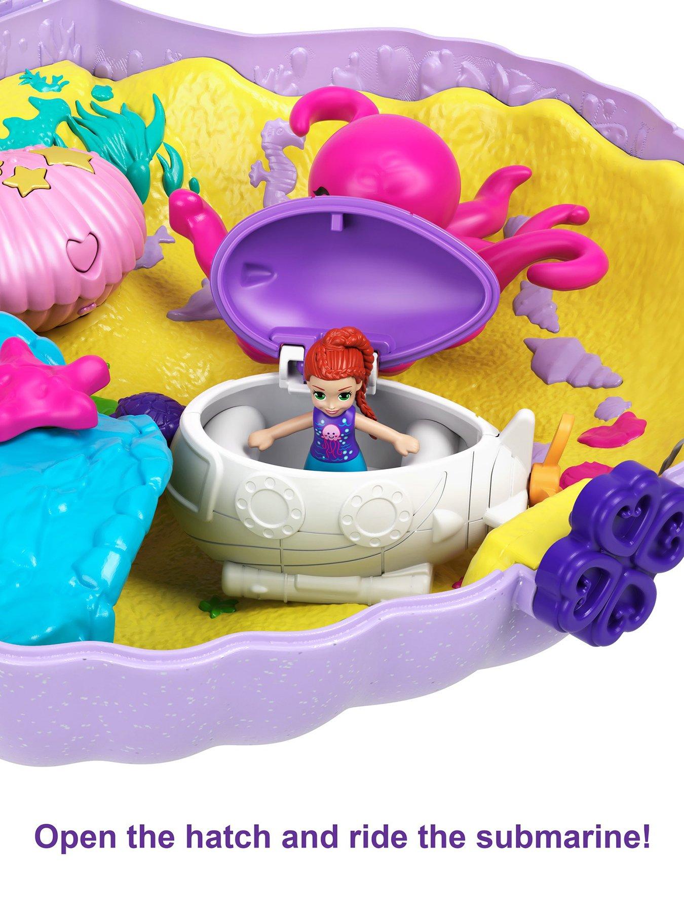  image of polly-pocket-tiny-power-seashell-purse
