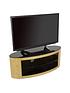  image of avf-buckingham-oval-affinity-1100nbsptv-stand-oakblack-fits-up-to-55-inch-tv