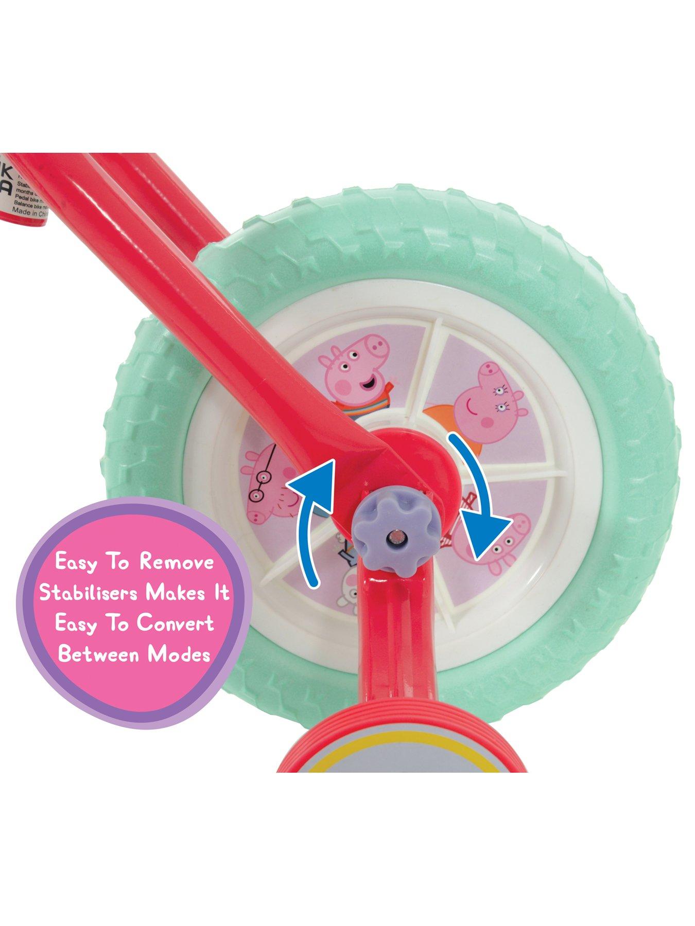 Peppa pig bike clearance for 2 year old