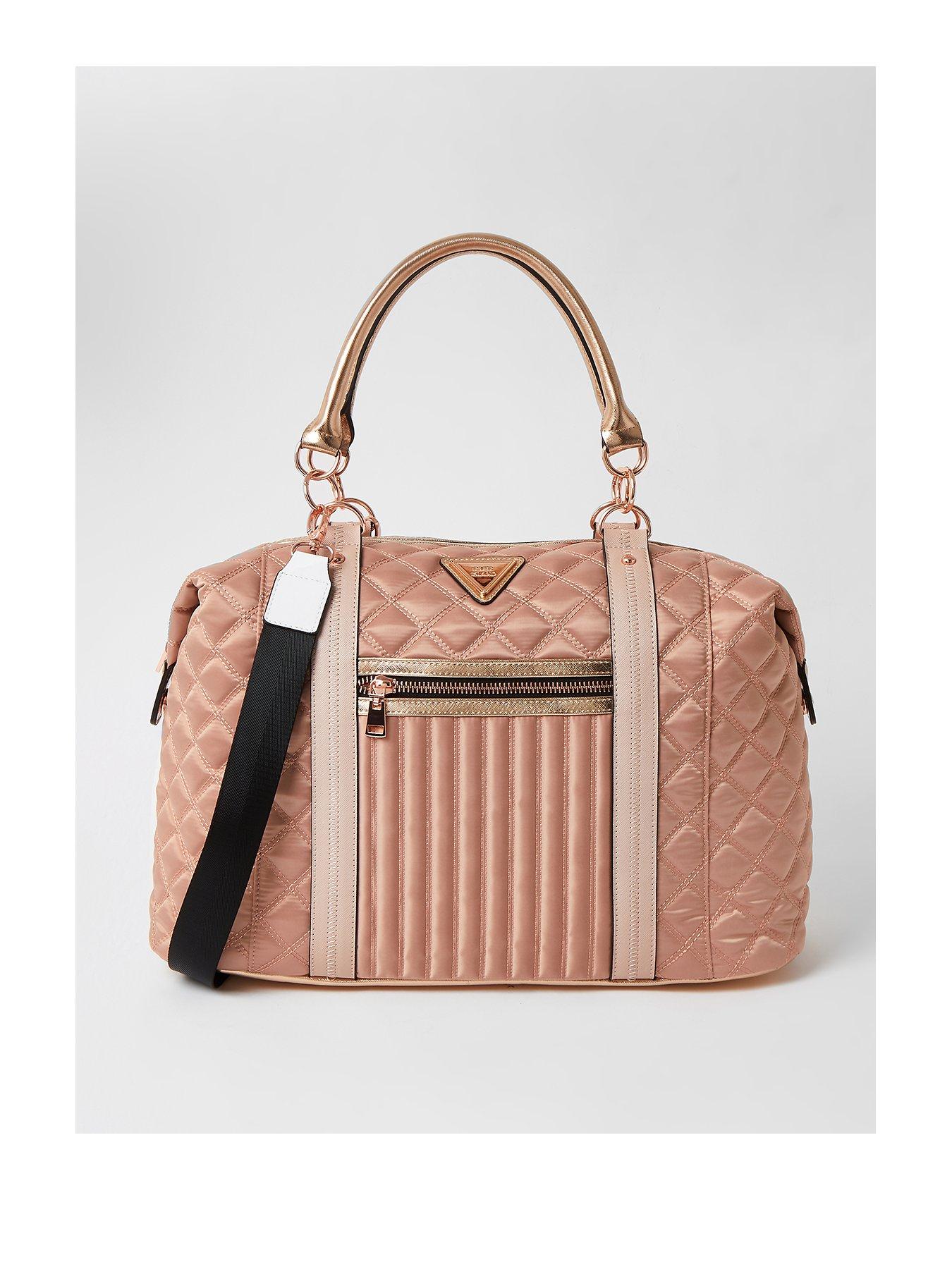 gym bag rose gold