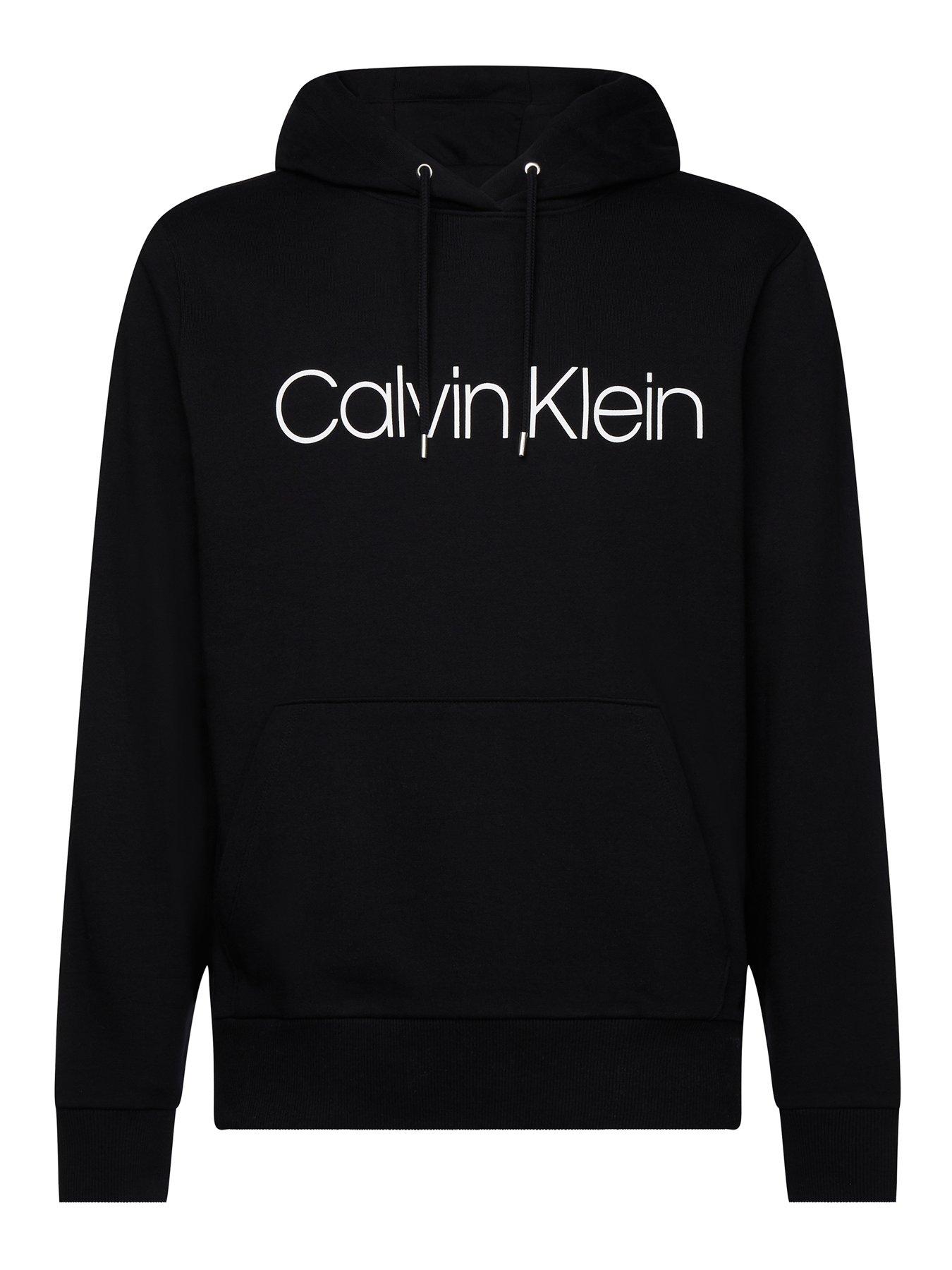 calvin klein black hoodie men