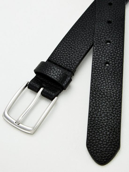 back image of very-man-casual-belt-black