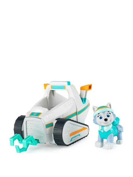 front image of paw-patrol-vehicle-with-pup-everest