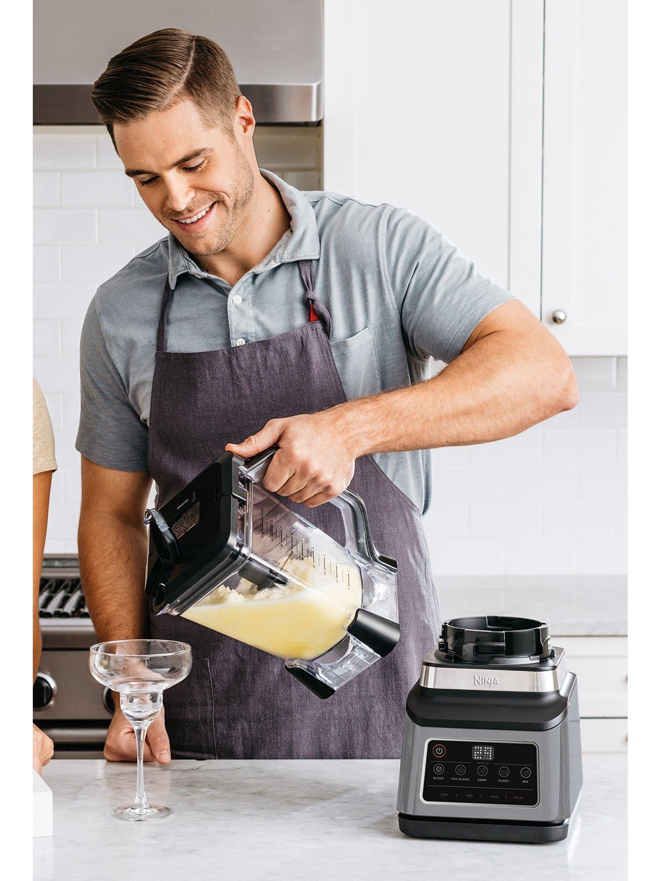 NINJA 3-in-1 Food Processor and Blender with Auto-iQ BN800UK