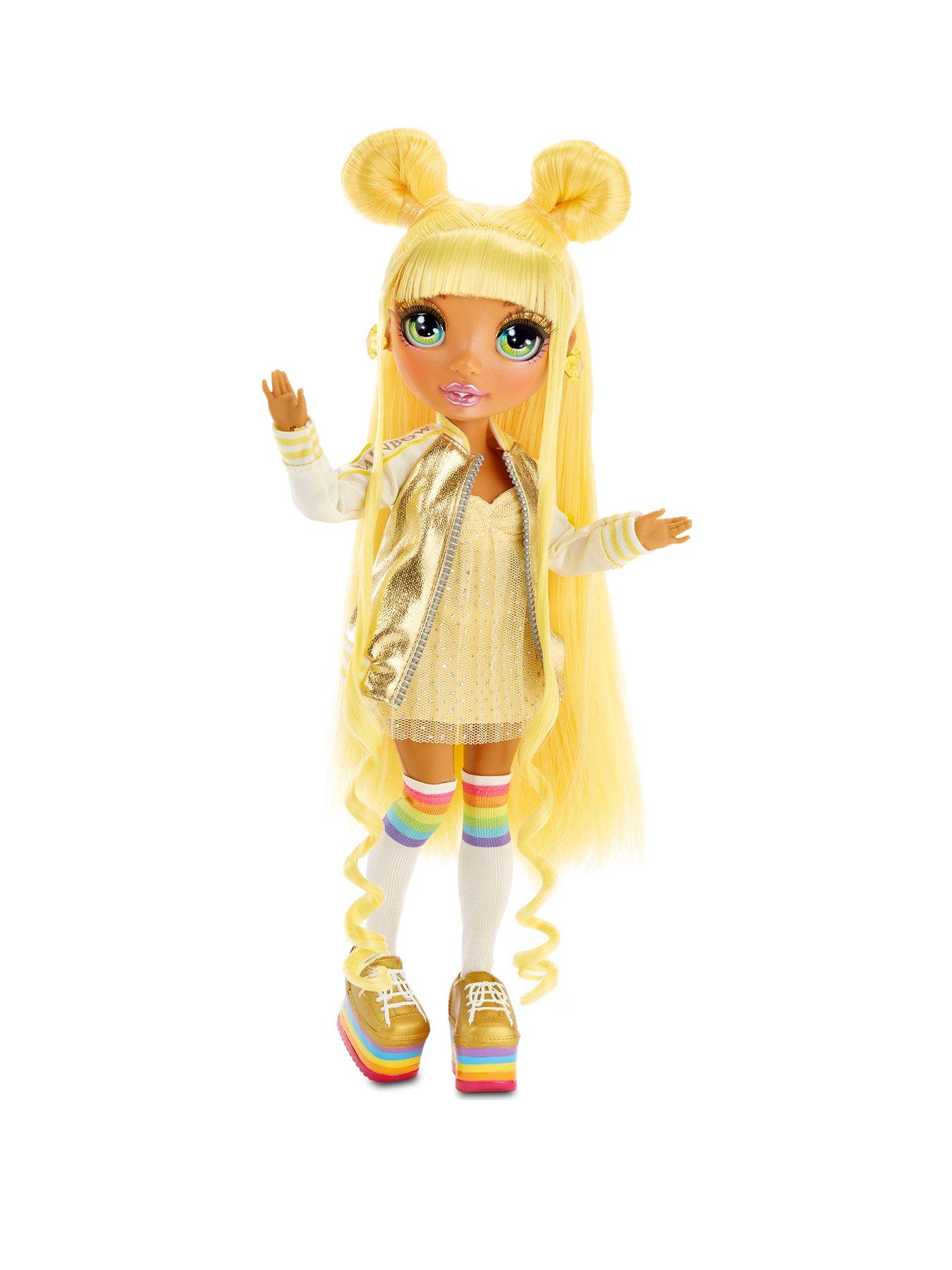 Rainbow High Rainbow High Sunny Madison – Yellow Fashion Doll with 2 ...